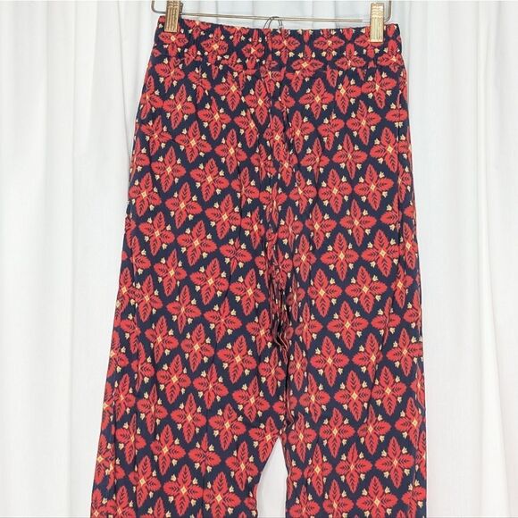 Tucker NYC Julia Pant Sunbird Song in Rayon Jersey Boho Printed Aztec Western - Picture 5 of 9